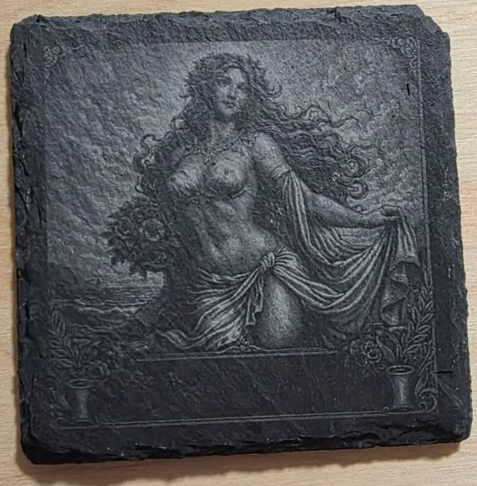 Greek Gods Slate Rock Coasters