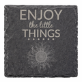 Quote - Rock Slate Coaster