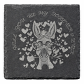 Valentine - Rock Slate Coaster