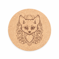 Valentine’s Cork Coasters