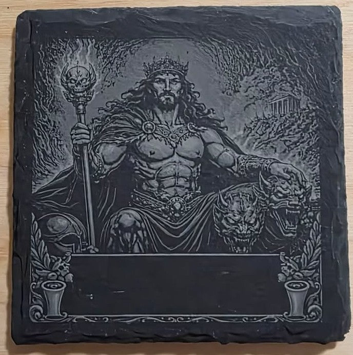 Greek Gods Slate Rock Coasters