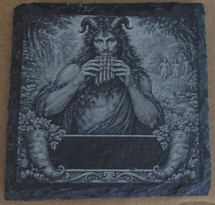 Greek Gods Slate Rock Coasters